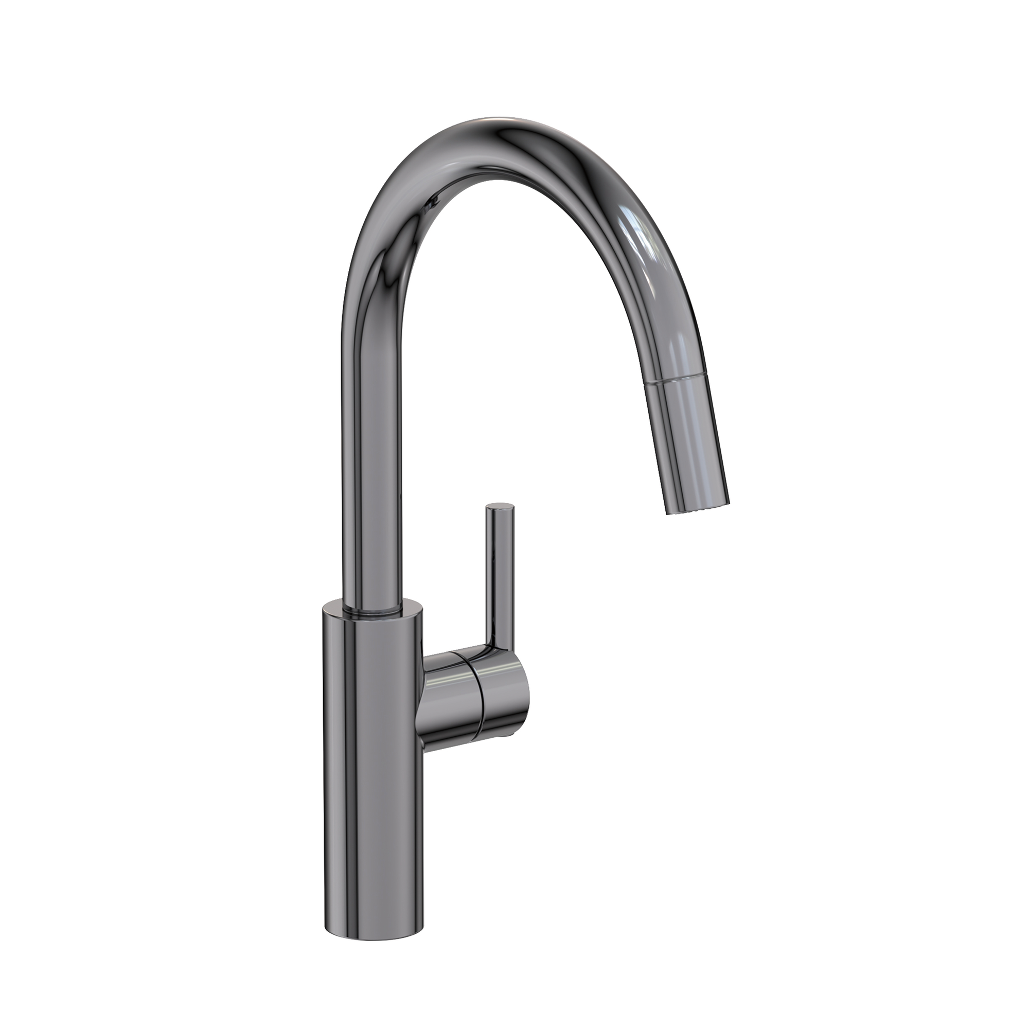 Newport Brass East Linear 1.8 GPM Single Hole Pull Down Kitchen Faucet