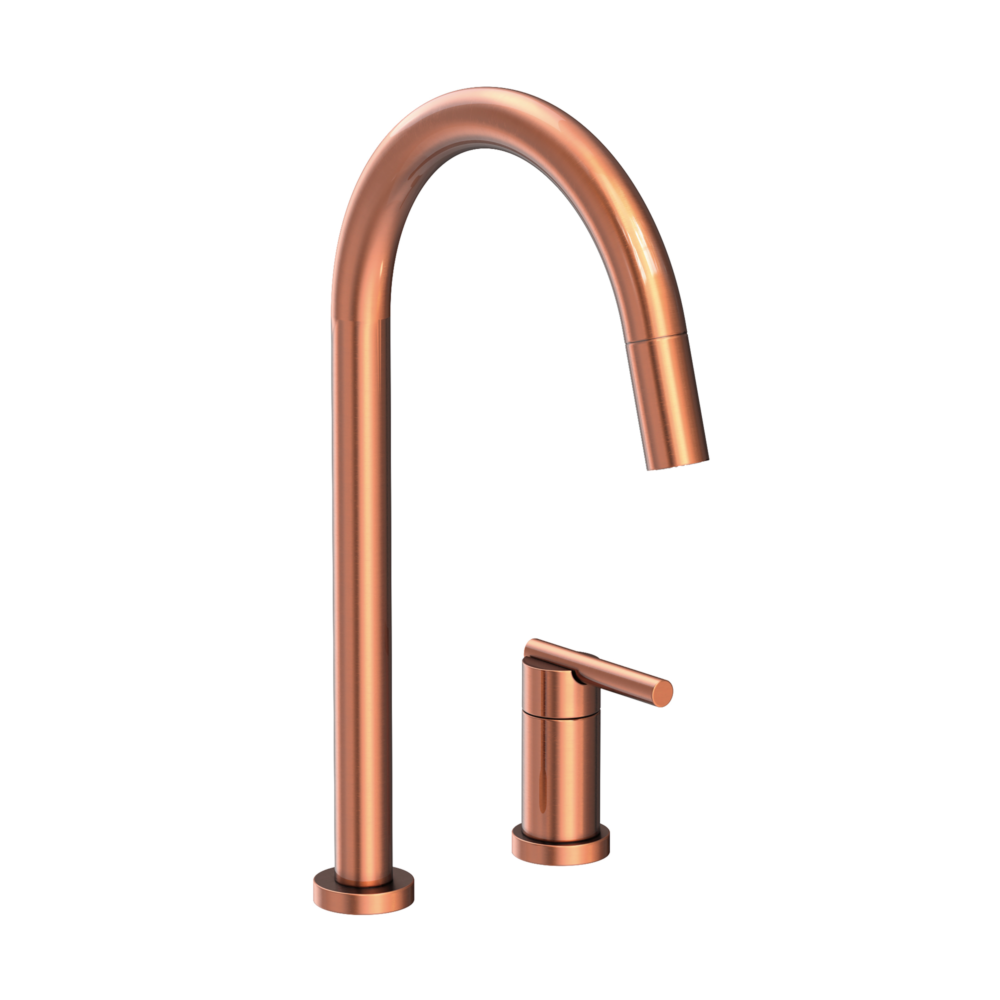 Newport Brass East Linear 1.8 GPM Widespread Pull Down Kitchen Faucet