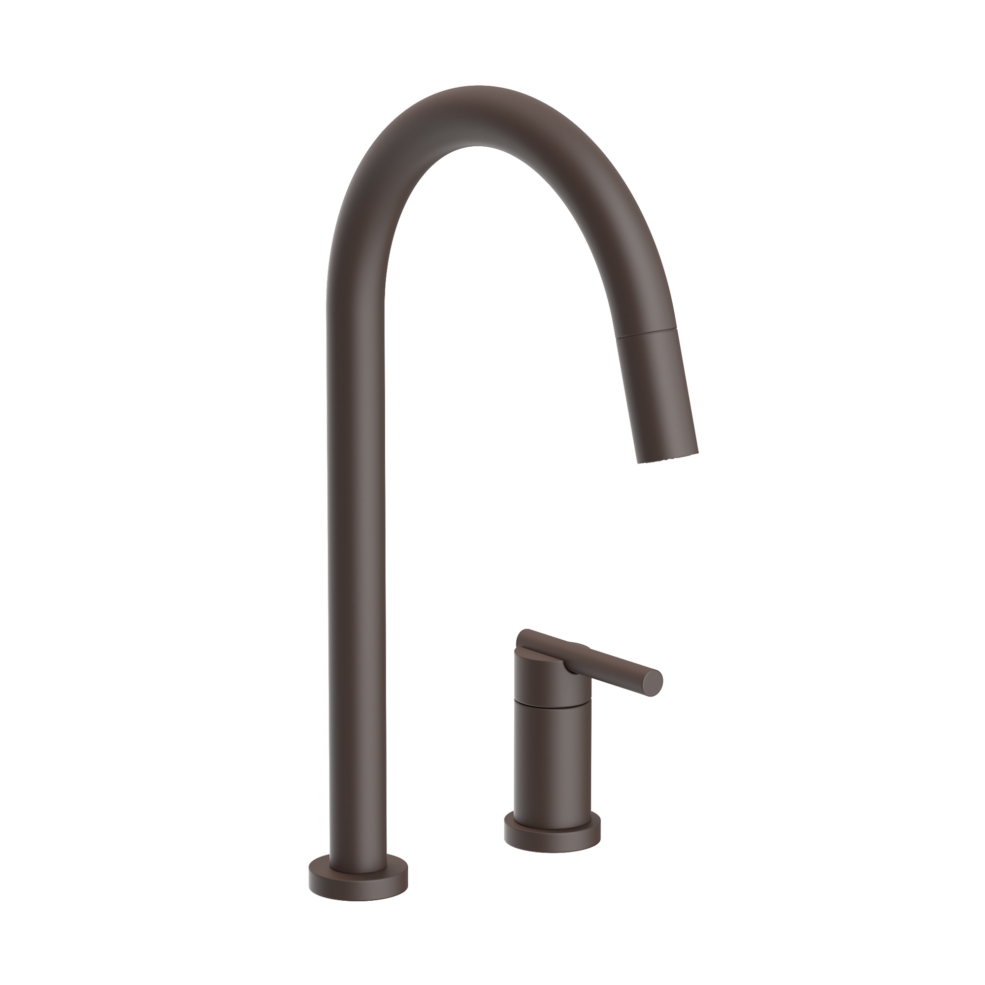 Newport Brass East Linear 1.8 GPM Widespread Pull Down Kitchen Faucet