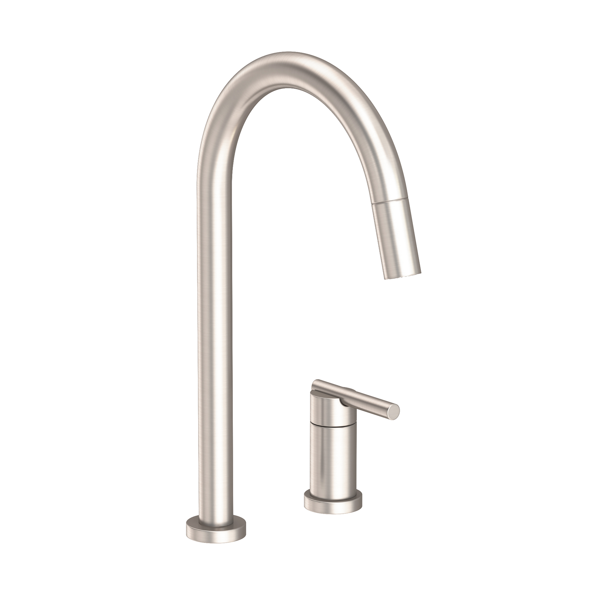 Newport Brass East Linear 1.8 GPM Widespread Pull Down Kitchen Faucet