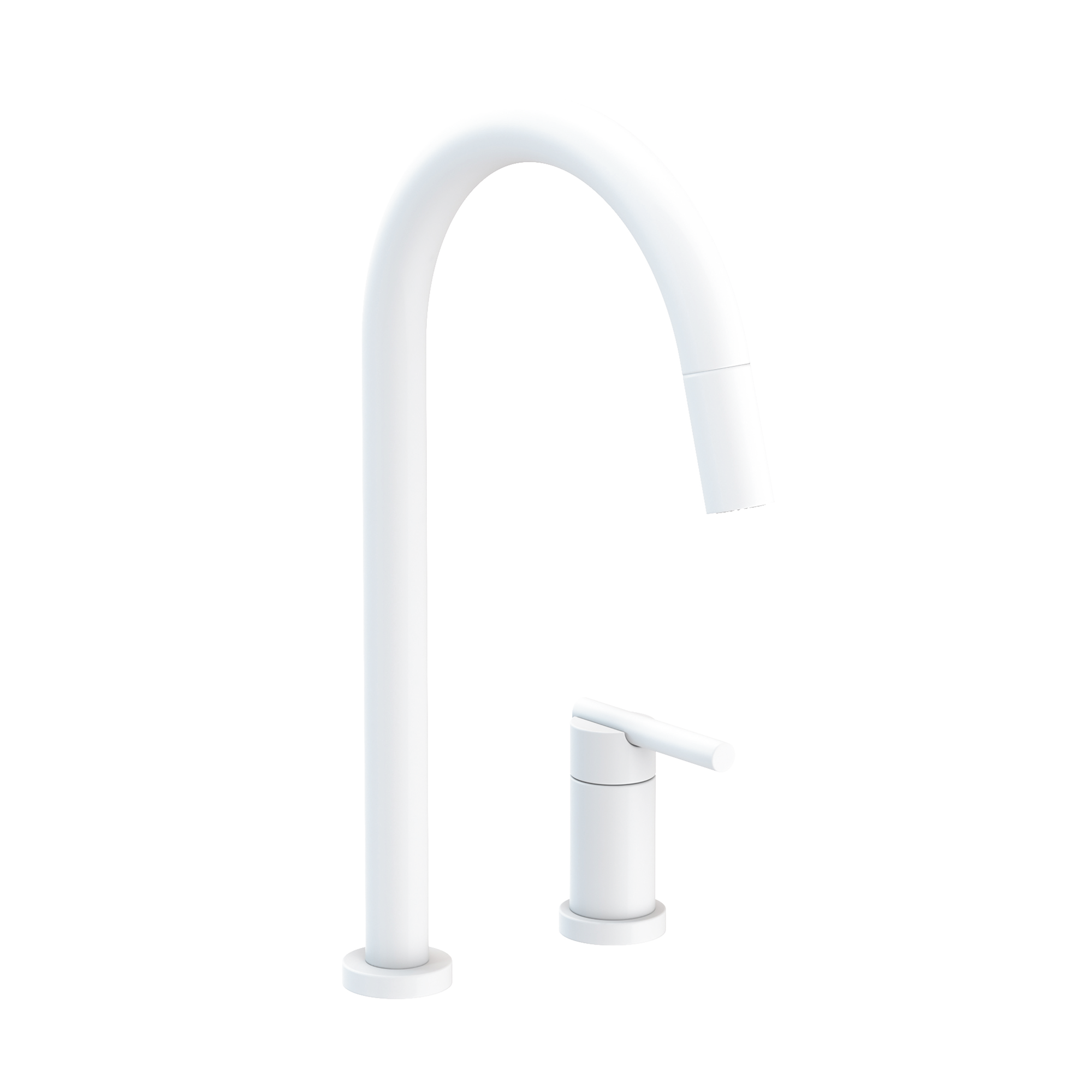 Newport Brass East Linear 1.8 GPM Widespread Pull Down Kitchen Faucet
