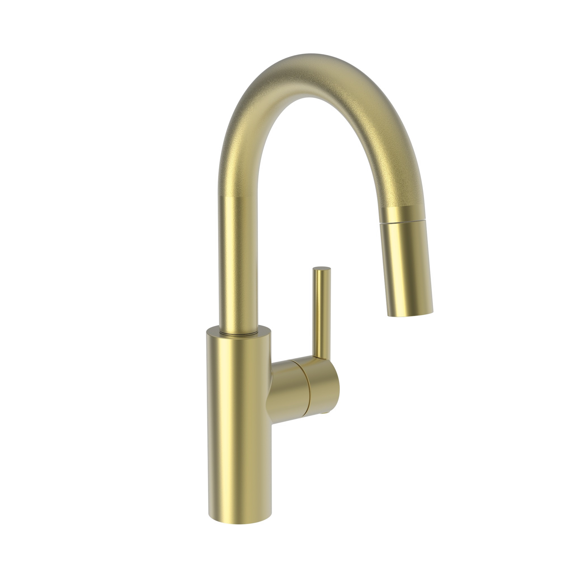 Newport Brass East Linear 1.8 GPM Single Hole Pull Down Bar & Prep Faucet