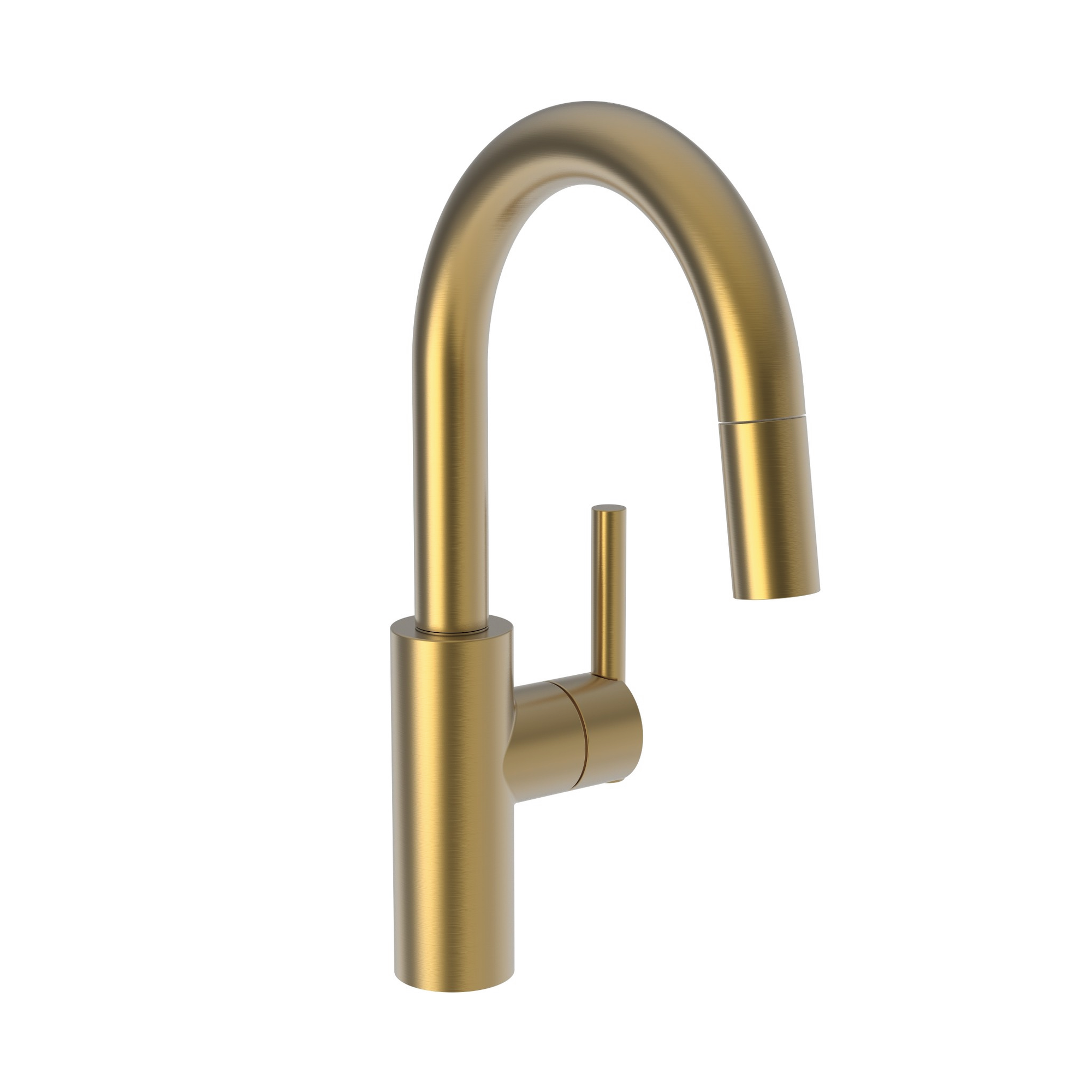 Newport Brass East Linear 1.8 GPM Single Hole Pull Down Bar & Prep Faucet