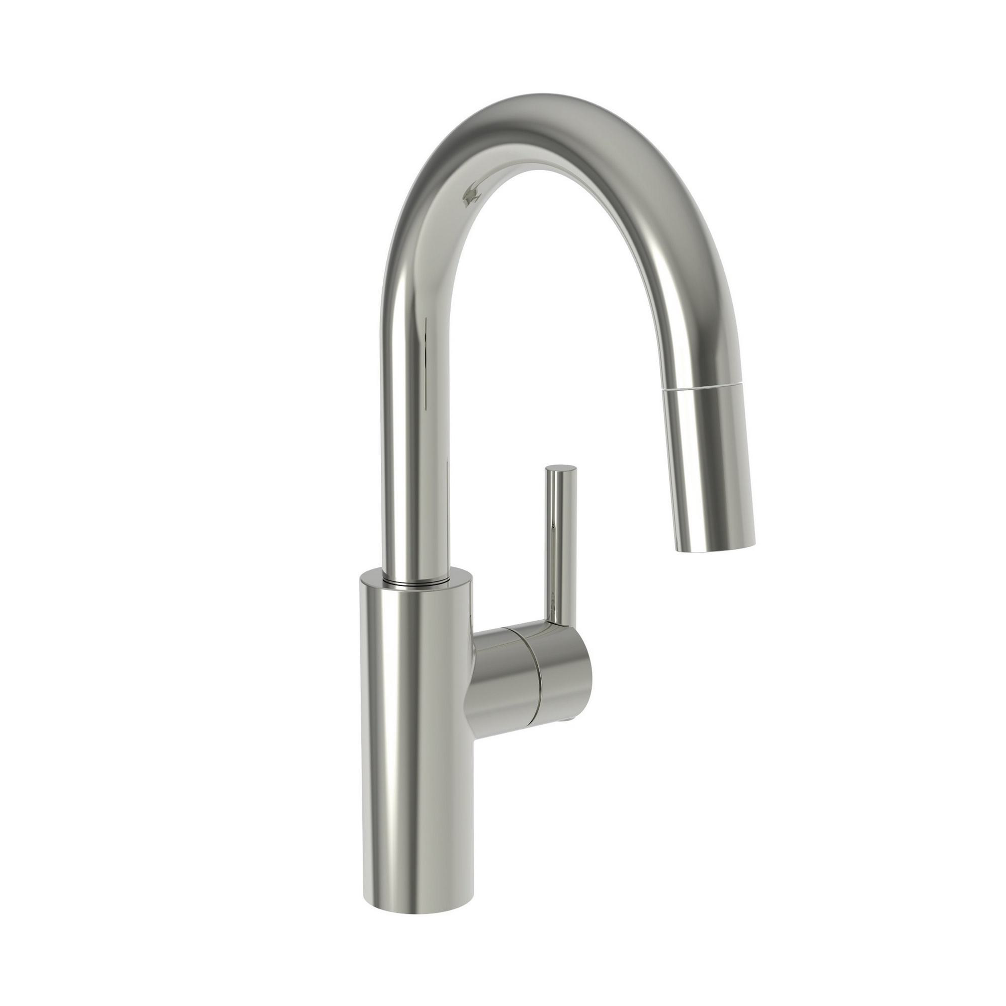 Newport Brass East Linear 1.8 GPM Single Hole Pull Down Bar & Prep Faucet