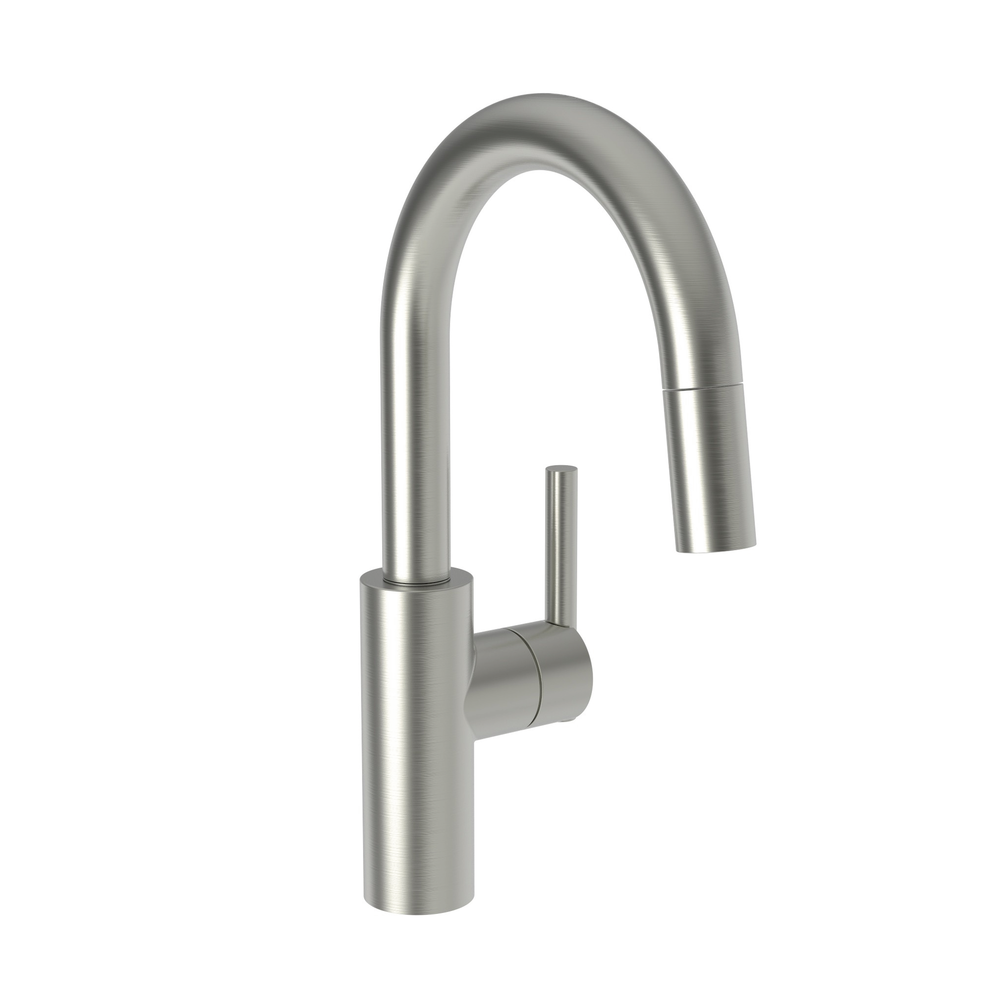 Newport Brass East Linear 1.8 GPM Single Hole Pull Down Bar & Prep Faucet