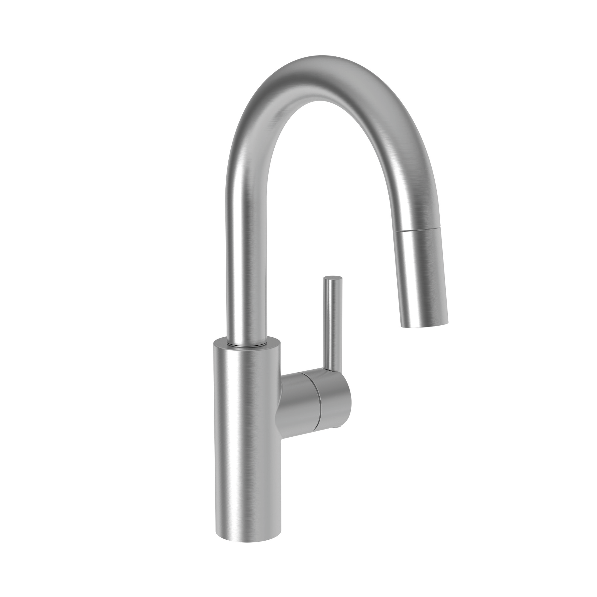 Newport Brass East Linear 1.8 GPM Single Hole Pull Down Bar & Prep Faucet