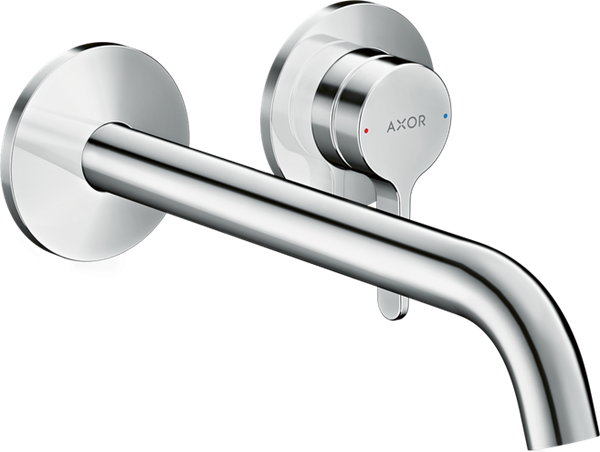 AXOR ONE 1.2 GPM Wall Mounted Mini-Widespread Bathroom Faucet
