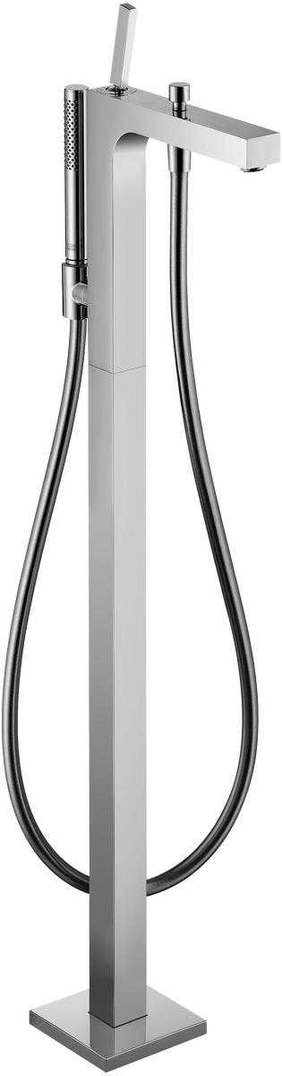 AXOR 39460001 Citterio Freestanding Tub Filler Trim with 1.75 GPM Handshower in Chrome