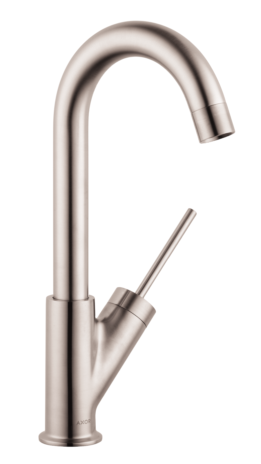 AXOR 10826801 Starck Bar Faucet, 1.5 GPM in Steel Optic