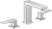 Hansgrohe Metropol 1.2 GPM Widespread Bathroom Faucet with Pop-Up Drain