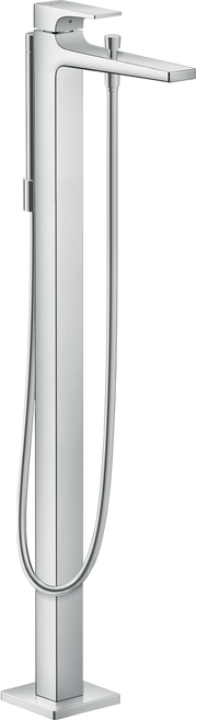 Hansgrohe Metropol Freestanding Tub Filler with Diverter and Hand Shower
