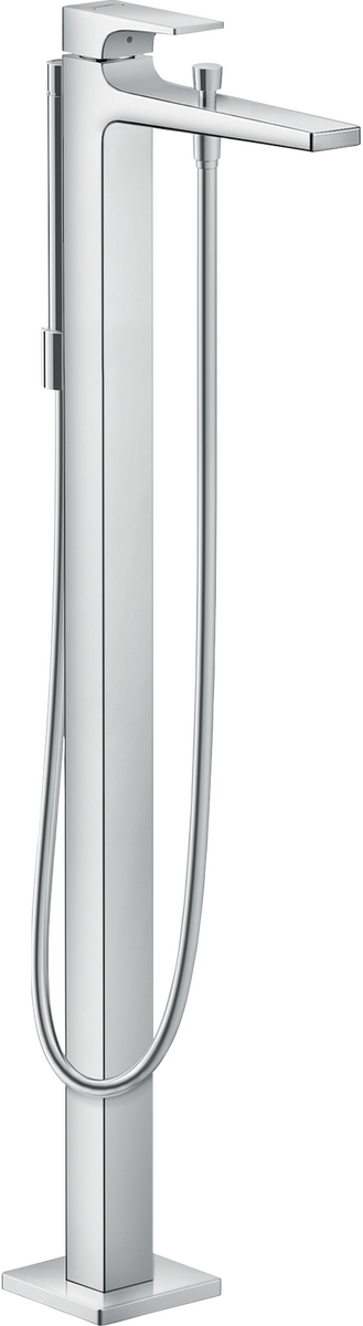 Hansgrohe Metropol Freestanding Tub Filler with Diverter and Hand Shower