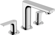Hansgrohe Rebris E 1.2 GPM Widespread Bathroom Faucet with Pop-Up Drain