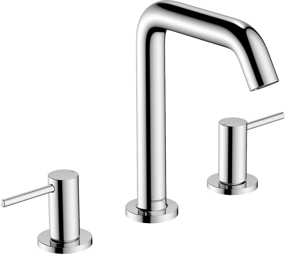 Hansgrohe Tecturis S 1.2 GPM Widespread Bathroom Faucet less Drain Assembly