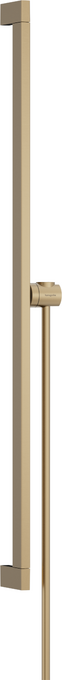 Hansgrohe Unica 36 In. Modern Style Shower Slide Bar with Handshower Hose