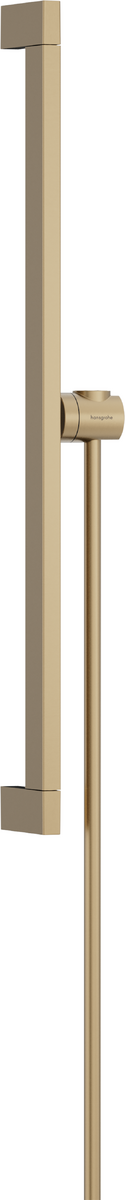 Hansgrohe Unica 24 In. Modern Style Shower Slide Bar with Handshower Hose