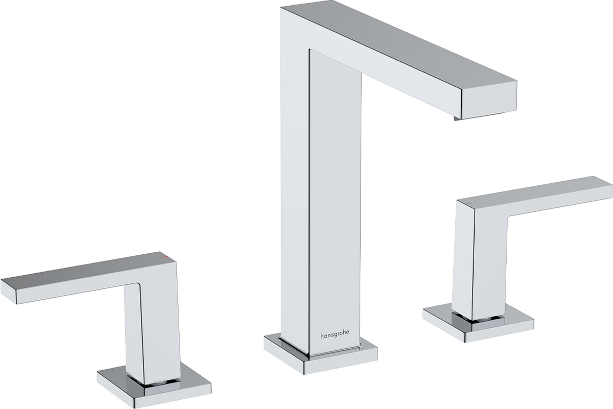 Hansgrohe Tecturis E 1.2 GPM Widespread Bathroom Faucet