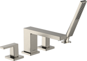 Hansgrohe Tecturis E Deck Mounted Roman Tub Filler with Diverter & Handshower