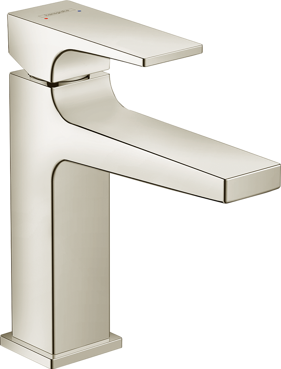 Hansgrohe Metropol 1.2 GPM Single Hole Bathroom Faucet with Pop-Up Drain