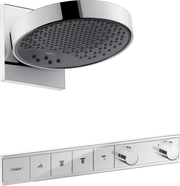 Hansgrohe Rainfinity 1.75 GPM Showerhead with RainSelect Thermostatic Trim for 4 Functions