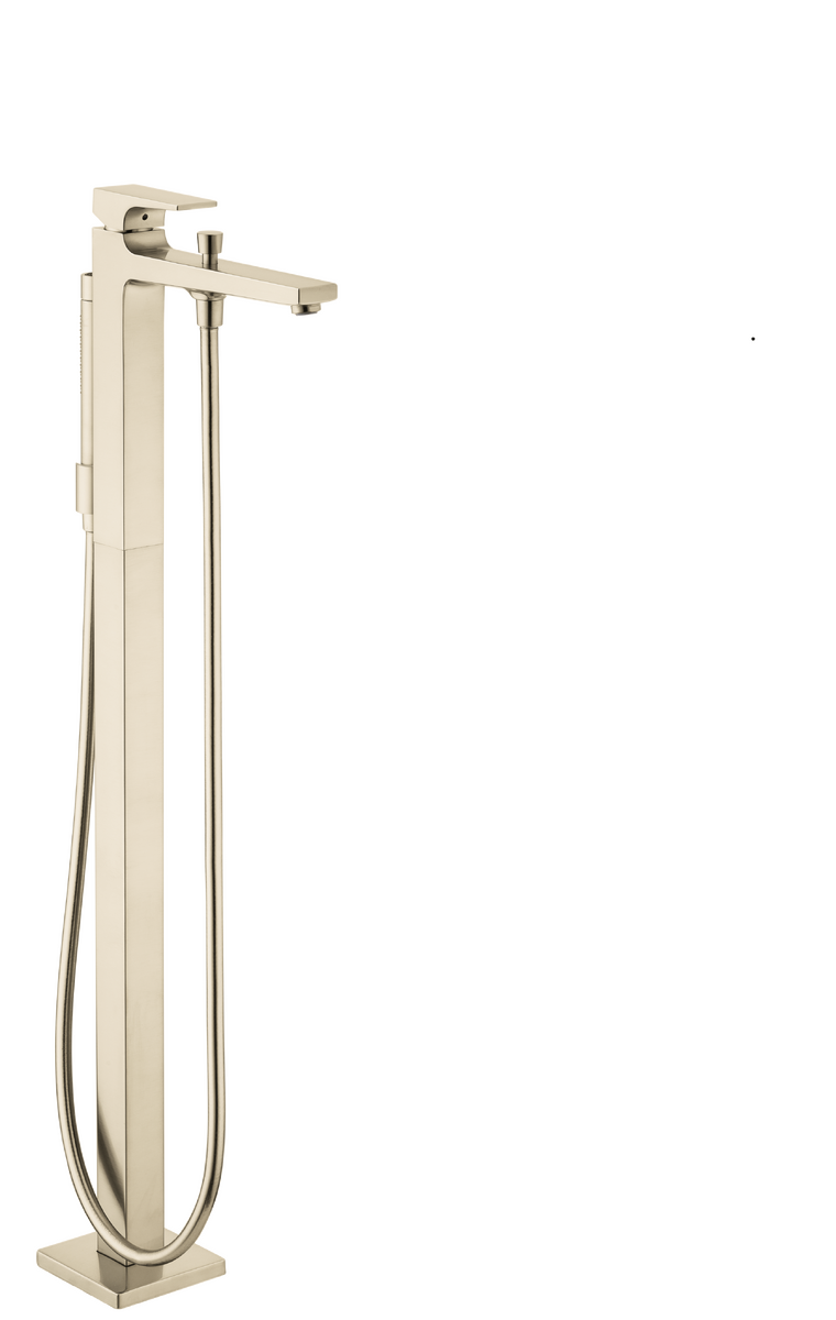 Hansgrohe Metropol Freestanding Tub Filler with Diverter and Hand Shower