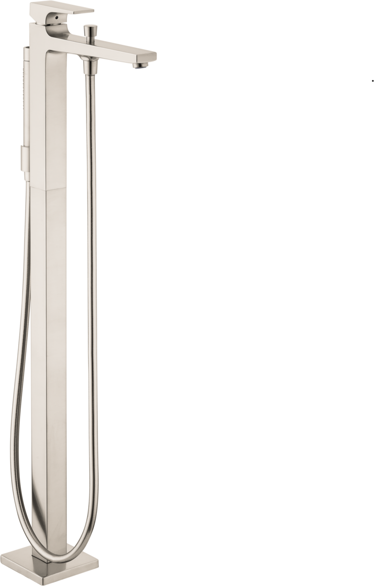 Hansgrohe Metropol Freestanding Tub Filler with Diverter and Hand Shower