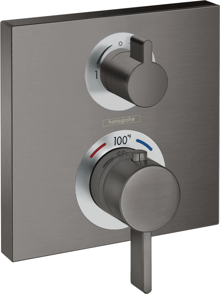 Hansgrohe Ecostat Square Thermostatic Trim with Volume Control