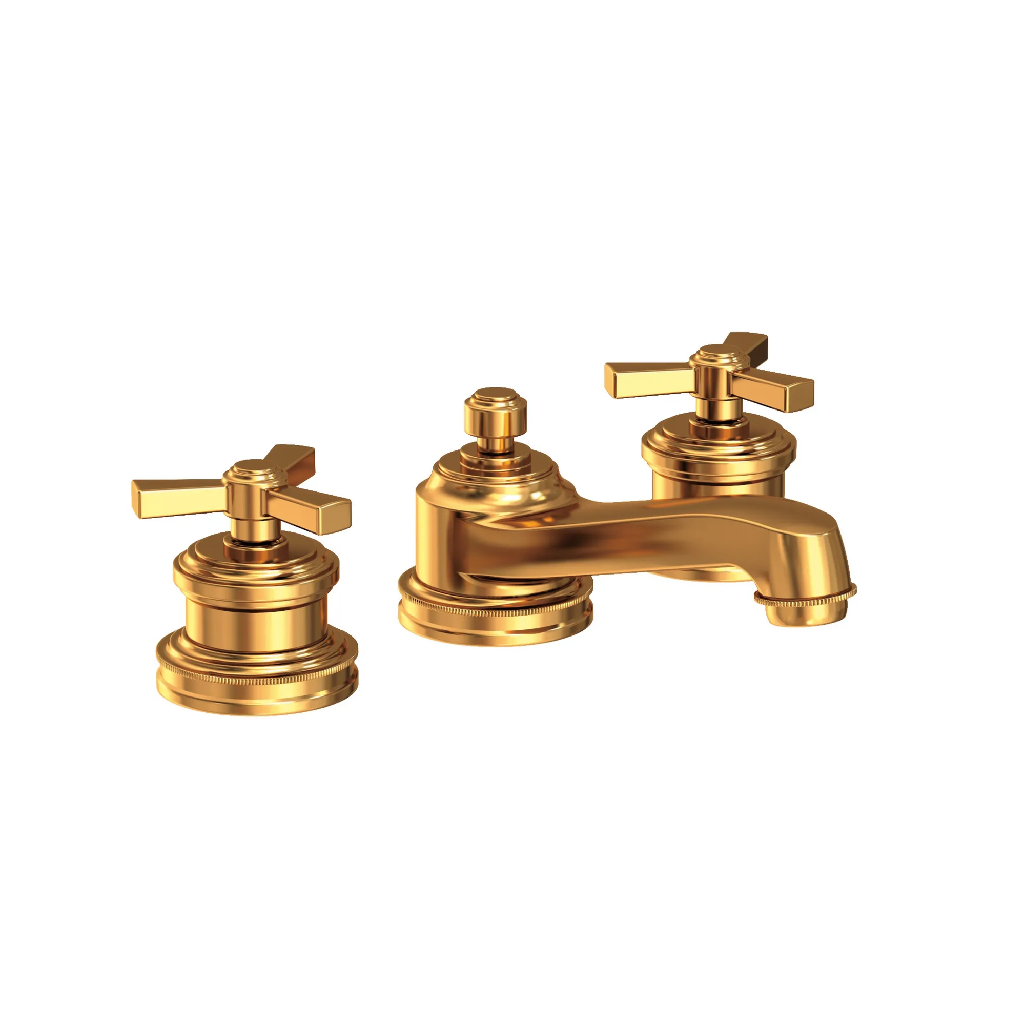 Newport Brass Miro 1.2 GPM Widespread Bathroom Faucet with Pop-Up Drain
