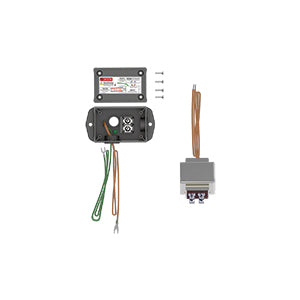 Delta 063267A hardware filter with 20VA open frame transformer, showing control unit with display and wiring terminals alongs