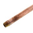 Woodford freezeless wall faucet with 10-inch bronze spout and metal handle.