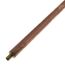 Copper-brown PEX crimp tubing with ridged connector end, approximately 12 inches long.