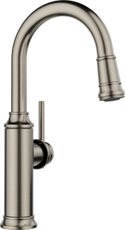 Blanco Empressa Bar Pull-Down Faucet 1.5 GPM in Satin Platinum - 443247