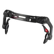 Black BOLT eye visor mount with side clips and central mounting bracket for helmet attachment.