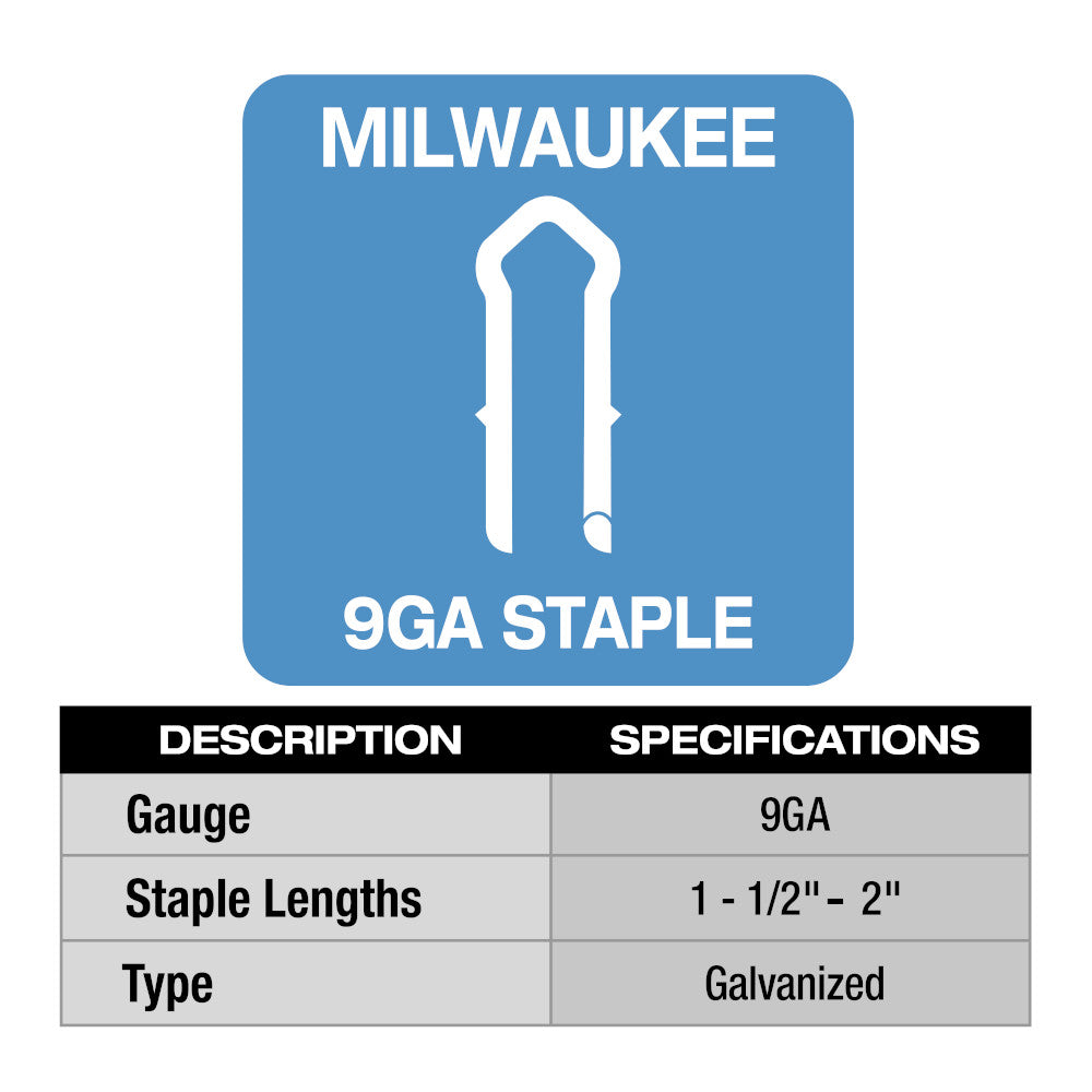 Milwaukee 2843-20 M18 FUEL Utility Fencing Stapler