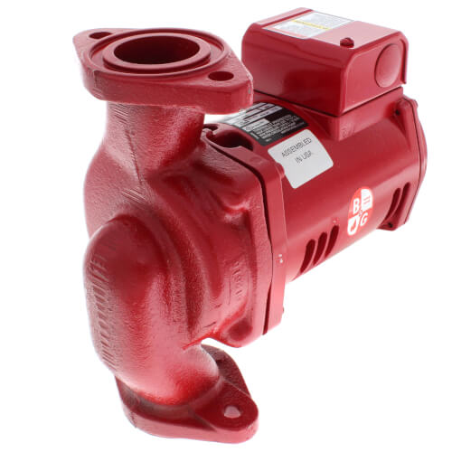 Bell & Gossett Series PL PL-45 1/6 HP 115V 50 GPM Maintenance Free Cast Iron Circulator Pump - 1BL002