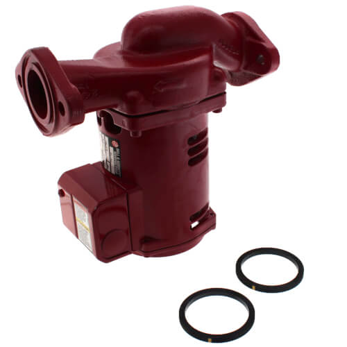 Bell & Gossett Series PL PL-50 1/6 HP 115V 57 GPM Maintenance Free Cast Iron Circulator Pump - 1BL016