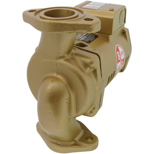 Bell & Gossett Series PL PL-50B 1/6 HP 115V 57 GPM Maintenance Free Lead Free Bronze Circulator Pump - 1BL017LF