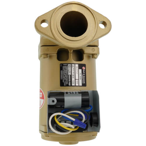 Bell & Gossett Series PL PL-50B 1/6 HP 115V 57 GPM Maintenance Free Lead Free Bronze Circulator Pump - 1BL017LF