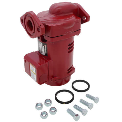 Bell & Gossett Series PL PL-55 2/5 HP 115V 50 GPM Maintenance Free Cast Iron Circulator Pump - 1BL032