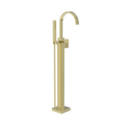 Newport Brass Secant Floor Mounted Tub Filler with Diverter & Hand Shower