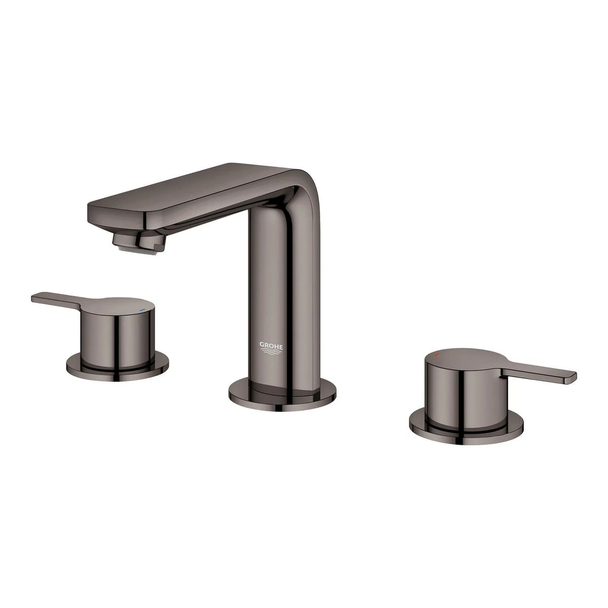 Grohe Lineare 20578A0A 8-inch Widespread 2-Handle M-Size Bathroom Faucet 1.2 GPM in Grohe Hard Graphite