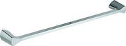 Chrome towel bar with angular end brackets, 24 inches long.