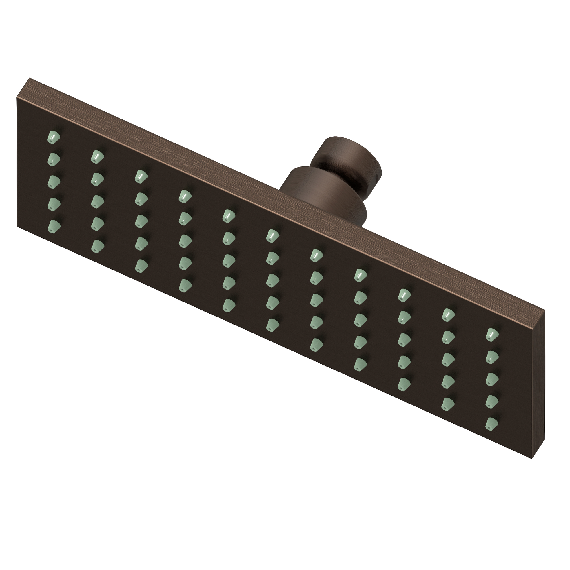Newport Brass 1.8 GPM Square Single Function Rain Shower Head