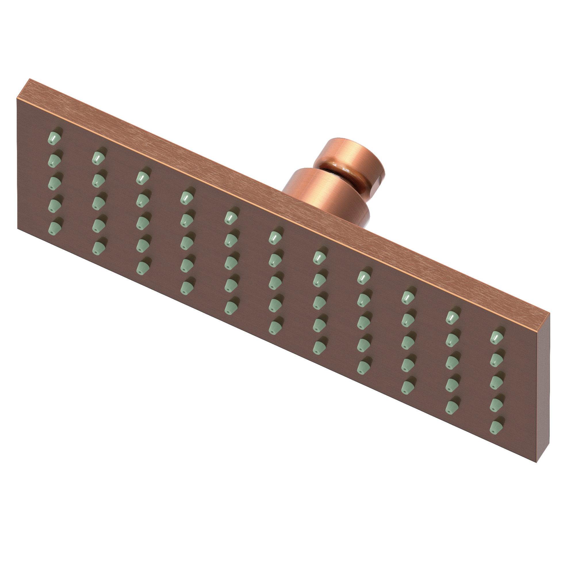Newport Brass 1.8 GPM Square Single Function Rain Shower Head