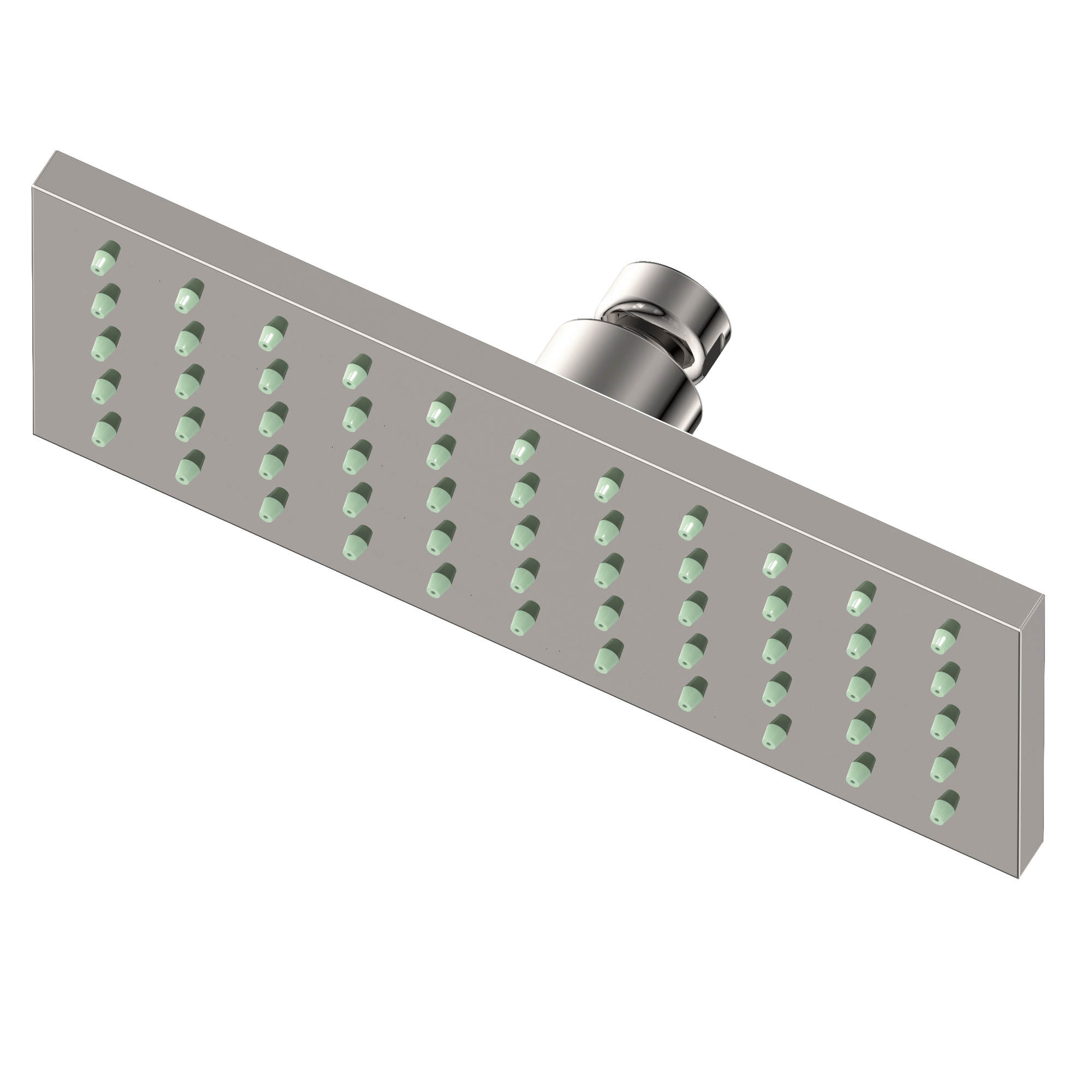Newport Brass 1.8 GPM Square Single Function Rain Shower Head