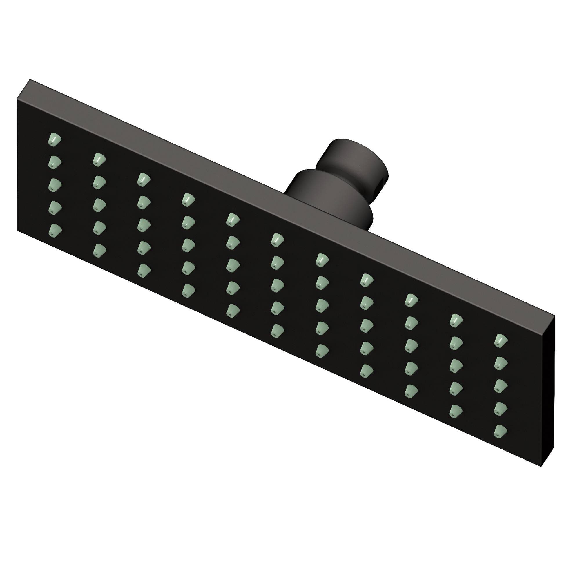 Newport Brass 1.8 GPM Square Single Function Rain Shower Head