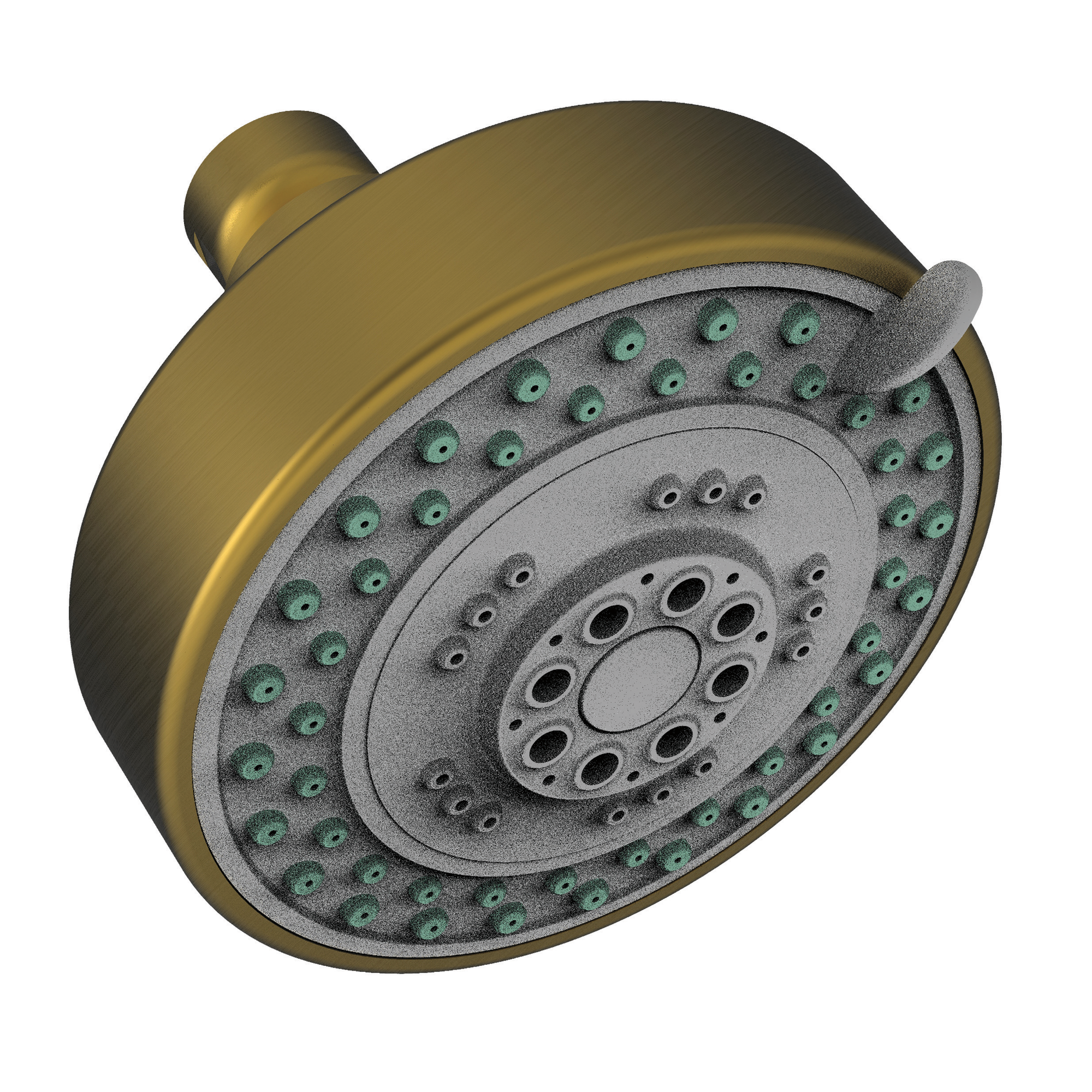Newport Brass 1.8 GPM Round Multifunction Showerhead