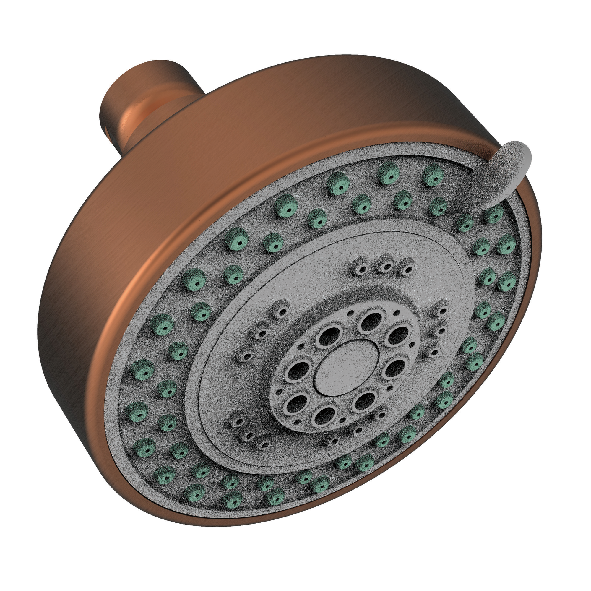 Newport Brass 1.8 GPM Round Multifunction Showerhead