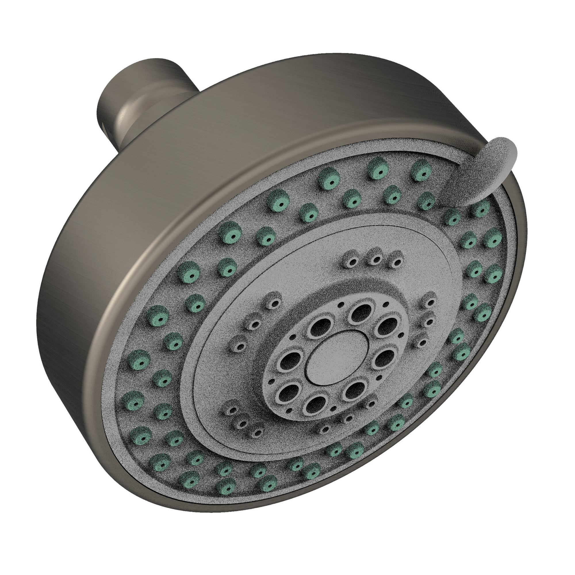 Newport Brass 1.8 GPM Round Multifunction Showerhead