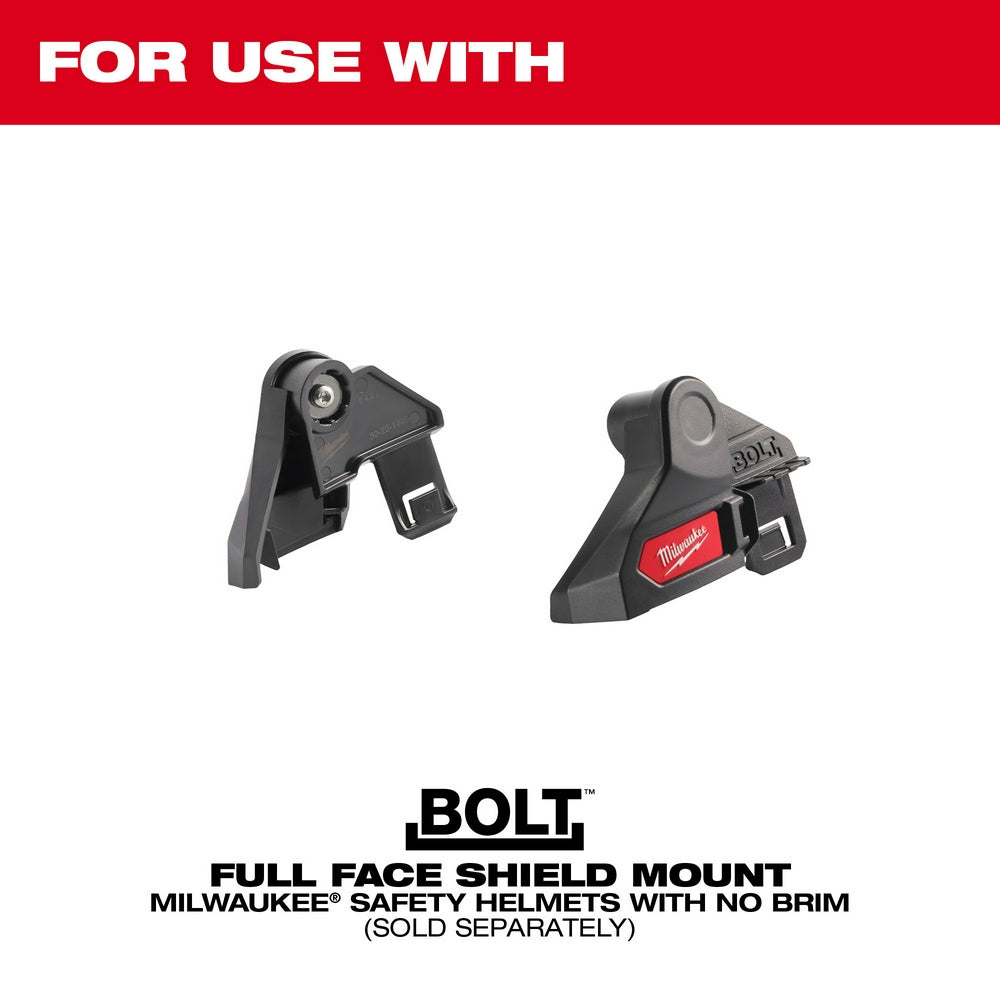 Milwaukee 48-73-1435 10pk Mesh Shield Replacement (No-brim Helmet Only Mount)